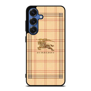 BURBERRY LOGO PATTERN ICON Samsung Galaxy S25 Case Cover BURBERRY LOGO PATTERN ICON Samsung Galaxy S25 Case Cover