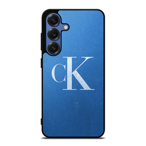 CALVIN KLEIN CK LOGO BLUE Samsung Galaxy S25 Case Cover CALVIN KLEIN CK LOGO BLUE Samsung Galaxy S25 Case Cover