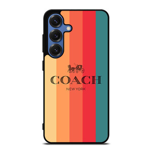 COACH NEW YORK ICON STRIPE Samsung Galaxy S25 Case Cover COACH NEW YORK ICON STRIPE Samsung Galaxy S25 Case Cover
