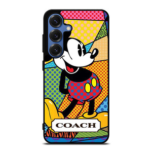 COACH NEW YORK MICKEY MOUSE ROMERO BRITTO Samsung Galaxy S25 Case Cover COACH NEW YORK MICKEY MOUSE ROMERO BRITTO Samsung Galaxy S25 Case Cover