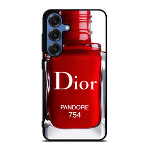 DIOR NAIL POLISH RED Samsung Galaxy S25 Case Cover DIOR NAIL POLISH RED Samsung Galaxy S25 Case Cover