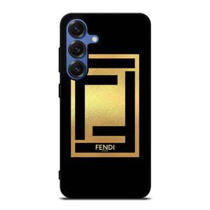 FENDI ROMA LOGO GOLD Samsung Galaxy S25 Case Cover FENDI ROMA LOGO GOLD Samsung Galaxy S25 Case Cover