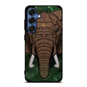 GUCCI LOGO ELEPHANT ICON Samsung Galaxy S25 Case Cover GUCCI LOGO ELEPHANT ICON Samsung Galaxy S25 Case Cover