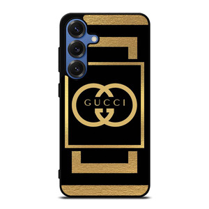 GUCCI LOGO GOLD Samsung Galaxy S25 Case Cover GUCCI LOGO GOLD Samsung Galaxy S25 Case Cover