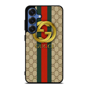 GUCCI LOGO GUCCI ICON PATTERN Samsung Galaxy S25 Case Cover GUCCI LOGO GUCCI ICON PATTERN Samsung Galaxy S25 Case Cover