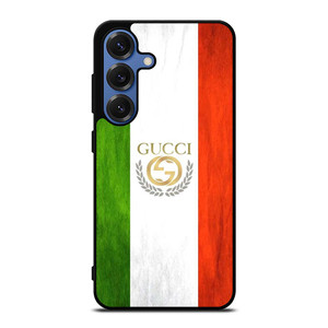 GUCCI LOGO ITALY FLAG Samsung Galaxy S25 Case Cover GUCCI LOGO ITALY FLAG Samsung Galaxy S25 Case Cover