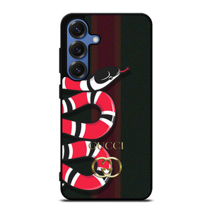 GUCCI LOGO KING SNAKE Samsung Galaxy S25 Case Cover GUCCI LOGO KING SNAKE Samsung Galaxy S25 Case Cover
