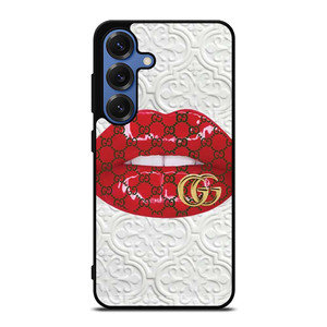 GUCCI LOGO LIPS ICON Samsung Galaxy S25 Case Cover GUCCI LOGO LIPS ICON Samsung Galaxy S25 Case Cover