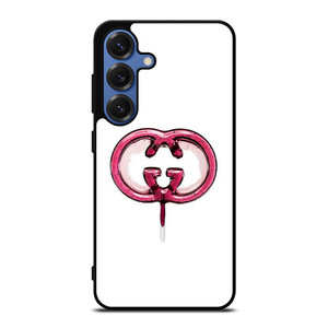GUCCI LOGO MELTING CANDY ICON Samsung Galaxy S25 Case Cover GUCCI LOGO MELTING CANDY ICON Samsung Galaxy S25 Case Cover