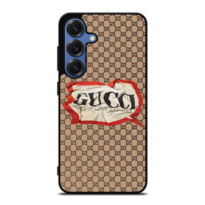 GUCCI LOGO PATTERN HEARTBREAKER Samsung Galaxy S25 Case Cover GUCCI LOGO PATTERN HEARTBREAKER Samsung Galaxy S25 Case Cover