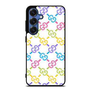 GUCCI LOGO RAINBOW ICON Samsung Galaxy S25 Case Cover GUCCI LOGO RAINBOW ICON Samsung Galaxy S25 Case Cover