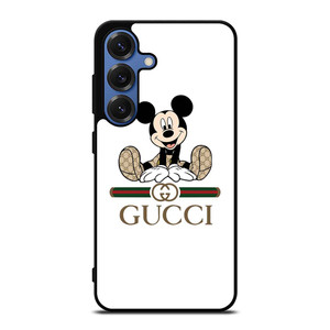 GUCCI LOGO X MICKEY MOUSE DISNEY Samsung Galaxy S25 Case Cover GUCCI LOGO X MICKEY MOUSE DISNEY Samsung Galaxy S25 Case Cover