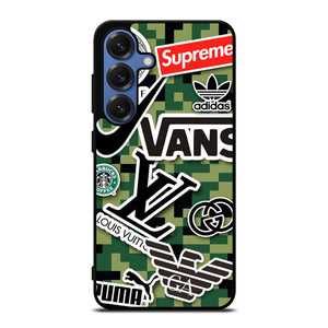 GUCCI LV NIKE VERSACE SUPREME ADIDAS LOGO Samsung Galaxy S25 Case Cover GUCCI LV NIKE VERSACE SUPREME ADIDAS LOGO Samsung Galaxy S25 Case Cover