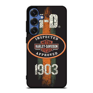 HARLEY DAVIDSON 1903 INSPECTED Samsung Galaxy S25 Case Cover HARLEY DAVIDSON 1903 INSPECTED Samsung Galaxy S25 Case Cover