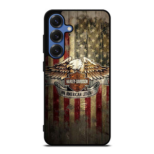 HARLEY DAVIDSON AMERICAN LEGEND WOODEN LOGO Samsung Galaxy S25 Case Cover HARLEY DAVIDSON AMERICAN LEGEND WOODEN LOGO Samsung Galaxy S25 Case Cover