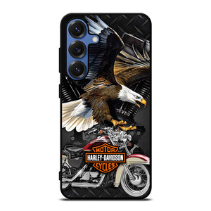 HARLEY DAVIDSON EAGLE METAL LOGO Samsung Galaxy S25 Case Cover HARLEY DAVIDSON EAGLE METAL LOGO Samsung Galaxy S25 Case Cover