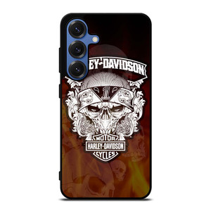 HARLEY DAVIDSON FLAME LOGO Samsung Galaxy S25 Case Cover HARLEY DAVIDSON FLAME LOGO Samsung Galaxy S25 Case Cover