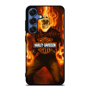 HARLEY DAVIDSON GHOST RIDER Samsung Galaxy S25 Case Cover HARLEY DAVIDSON GHOST RIDER Samsung Galaxy S25 Case Cover