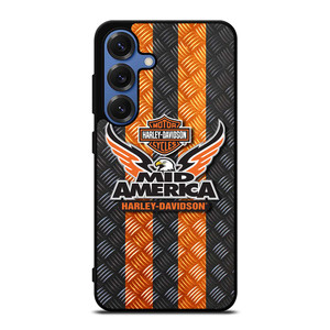 HARLEY DAVIDSON MID AMERICA Samsung Galaxy S25 Case Cover HARLEY DAVIDSON MID AMERICA Samsung Galaxy S25 Case Cover