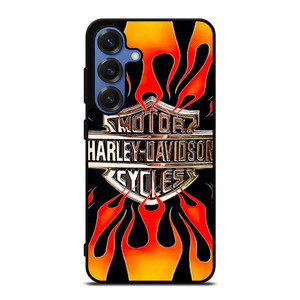 HARLEY DAVIDSON MOTORCYCLE LOGO FLAME Samsung Galaxy S25 Case Cover HARLEY DAVIDSON MOTORCYCLE LOGO FLAME Samsung Galaxy S25 Case Cover