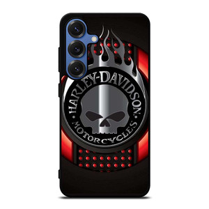 HARLEY DAVIDSON MOTORCYCLES COMPANY SKULL LOGO Samsung Galaxy S25 Case Cover HARLEY DAVIDSON MOTORCYCLES COMPANY SKULL LOGO Samsung Galaxy S25 Case Cover