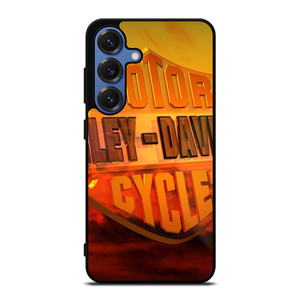 HARLEY DAVIDSON ORANGE LOGO Samsung Galaxy S25 Case Cover HARLEY DAVIDSON ORANGE LOGO Samsung Galaxy S25 Case Cover