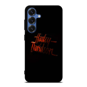 HARLEY DAVIDSON RED GLOW LOGO Samsung Galaxy S25 Case Cover HARLEY DAVIDSON RED GLOW LOGO Samsung Galaxy S25 Case Cover