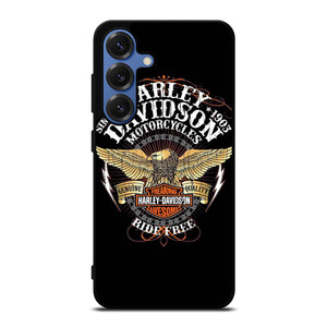 HARLEY DAVIDSON RIDE FREE Samsung Galaxy S25 Case Cover HARLEY DAVIDSON RIDE FREE Samsung Galaxy S25 Case Cover