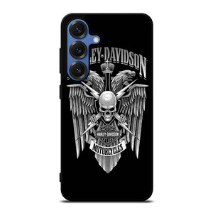 HARLEY DAVIDSON SKULL EAGLE Samsung Galaxy S25 Case Cover HARLEY DAVIDSON SKULL EAGLE Samsung Galaxy S25 Case Cover