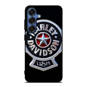 HARLEY DAVIDSON USA METAL EMBLEM Samsung Galaxy S25 Case Cover HARLEY DAVIDSON USA METAL EMBLEM Samsung Galaxy S25 Case Cover
