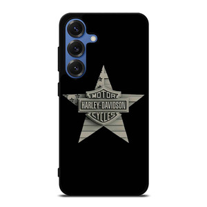 HARLEY DAVIDSON WOODEN STAR LOGO Samsung Galaxy S25 Case Cover HARLEY DAVIDSON WOODEN STAR LOGO Samsung Galaxy S25 Case Cover
