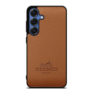HERMES PARIS FASHION LOGO EMBLEM BROWN Samsung Galaxy S25 Case Cover HERMES PARIS FASHION LOGO EMBLEM BROWN Samsung Galaxy S25 Case Cover