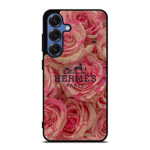 HERMES PARIS LOGO RED ROSE Samsung Galaxy S25 Case Cover HERMES PARIS LOGO RED ROSE Samsung Galaxy S25 Case Cover