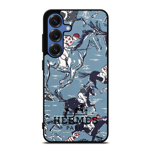 HERMES PARIS PATTERN HORSE Samsung Galaxy S25 Case Cover HERMES PARIS PATTERN HORSE Samsung Galaxy S25 Case Cover