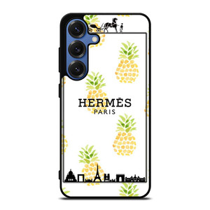 HERMES PARIS PINEAPPLE Samsung Galaxy S25 Case Cover HERMES PARIS PINEAPPLE Samsung Galaxy S25 Case Cover
