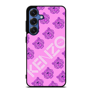 KENZO PARIS LOGO PINK TIGER ICON Samsung Galaxy S25 Case Cover KENZO PARIS LOGO PINK TIGER ICON Samsung Galaxy S25 Case Cover
