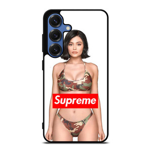 KYLIE JENNER SUPREME CAMO Samsung Galaxy S25 Case Cover KYLIE JENNER SUPREME CAMO Samsung Galaxy S25 Case Cover