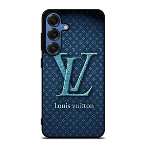 LOUIS VUITTON BLUE EMBLEM Samsung Galaxy S25 Case Cover LOUIS VUITTON BLUE EMBLEM Samsung Galaxy S25 Case Cover