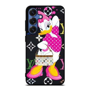 LOUIS VUITTON LOGO DAISY DUCK DISNEY Samsung Galaxy S25 Case Cover LOUIS VUITTON LOGO DAISY DUCK DISNEY Samsung Galaxy S25 Case Cover