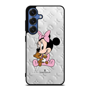 LOUIS VUITTON LV LOGO BABY MINNIE MOUSE DISNEY Samsung Galaxy S25 Case Cover LOUIS VUITTON LV LOGO BABY MINNIE MOUSE DISNEY Samsung Galaxy S25 Case Cover