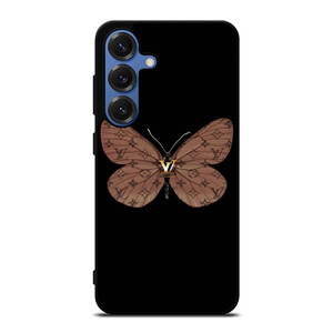 LOUIS VUITTON LV LOGO BUTTERFLY Samsung Galaxy S25 Case Cover LOUIS VUITTON LV LOGO BUTTERFLY Samsung Galaxy S25 Case Cover