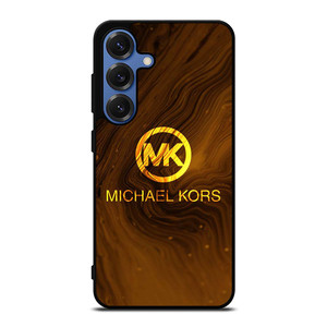 MICHAEL KORS MK GOLDEN LOGO Samsung Galaxy S25 Case Cover MICHAEL KORS MK GOLDEN LOGO Samsung Galaxy S25 Case Cover