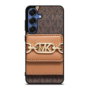 MICHAEL KORS MK LOGO BROWN SHOULDER BAG Samsung Galaxy S25 Case Cover MICHAEL KORS MK LOGO BROWN SHOULDER BAG Samsung Galaxy S25 Case Cover