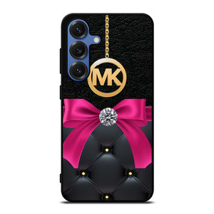 MICHAEL KORS MK LOGO PINK RIBBON Samsung Galaxy S25 Case Cover MICHAEL KORS MK LOGO PINK RIBBON Samsung Galaxy S25 Case Cover