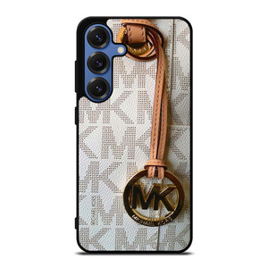 MICHAEL KORS MK WHITE Samsung Galaxy S25 Case Cover MICHAEL KORS MK WHITE Samsung Galaxy S25 Case Cover