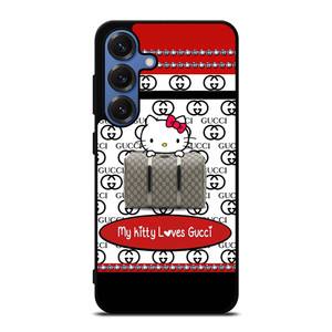 MY KITTY LOVES GUCCI LOGO Samsung Galaxy S25 Case Cover MY KITTY LOVES GUCCI LOGO Samsung Galaxy S25 Case Cover