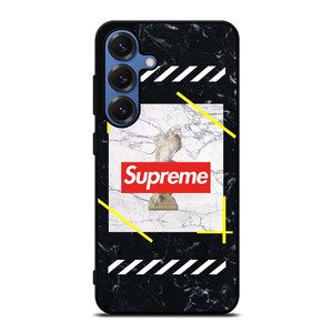 OFF WHITE STATUE SUPREME Samsung Galaxy S25 Case Cover OFF WHITE STATUE SUPREME Samsung Galaxy S25 Case Cover
