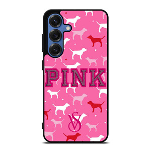 PINK DOG VICTORIA'S SECRET Samsung Galaxy S25 Case Cover PINK DOG VICTORIA'S SECRET Samsung Galaxy S25 Case Cover