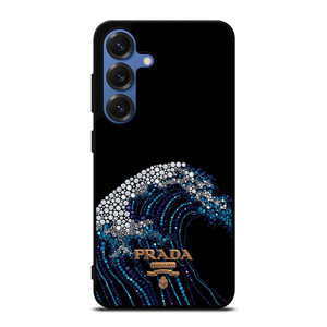 PRADA LOGO DIAMOND WAVE Samsung Galaxy S25 Case Cover PRADA LOGO DIAMOND WAVE Samsung Galaxy S25 Case Cover