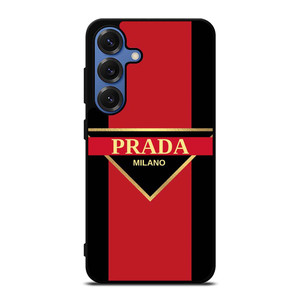 PRADA MILANO FASHION LOGO Samsung Galaxy S25 Case Cover PRADA MILANO FASHION LOGO Samsung Galaxy S25 Case Cover